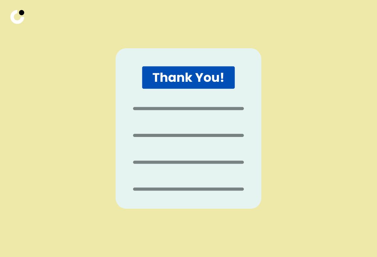 Full Thank You Letter Template